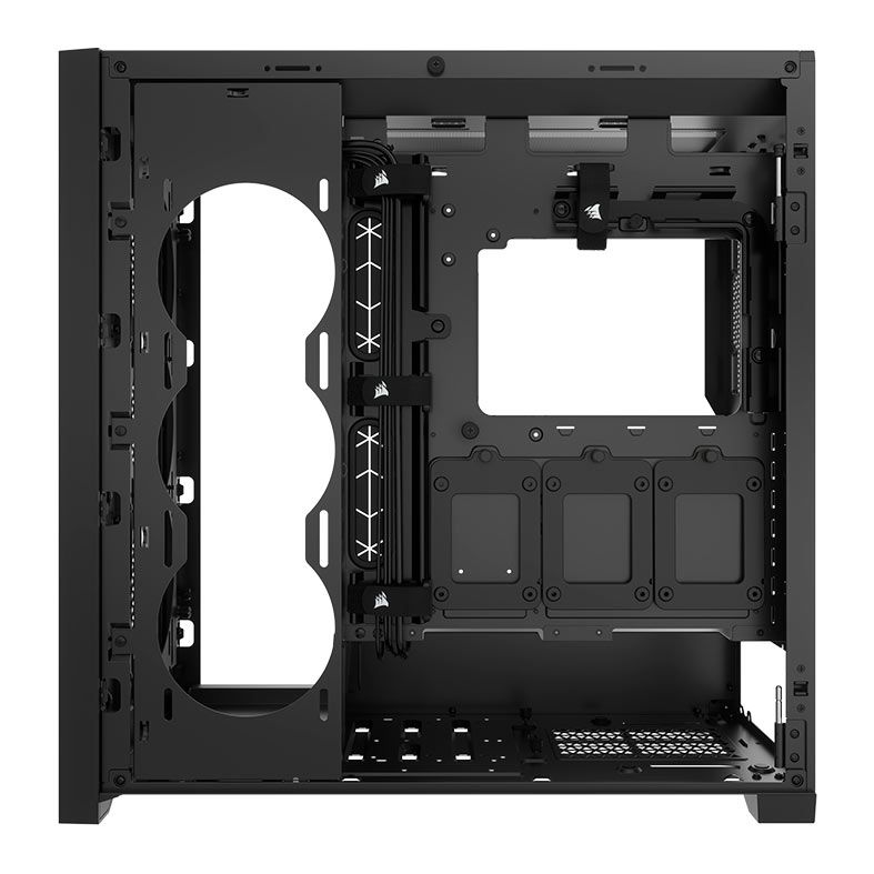 Gabinete Gamer Corsair 5000D Airflow, Mid-Tower, Lateral De Vidro, Preto, CC-9011261-WW