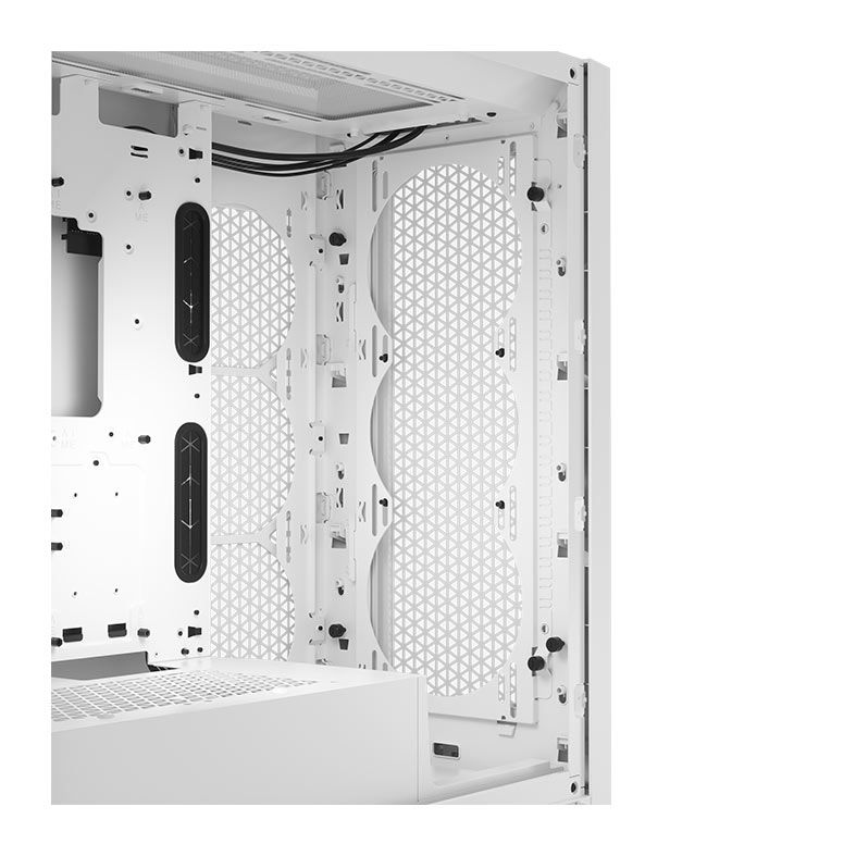 Gabinete Gamer Corsair Airflow 5000D, Mid-Tower, Lateral de Vidro, Branco, CC-9011262-WW