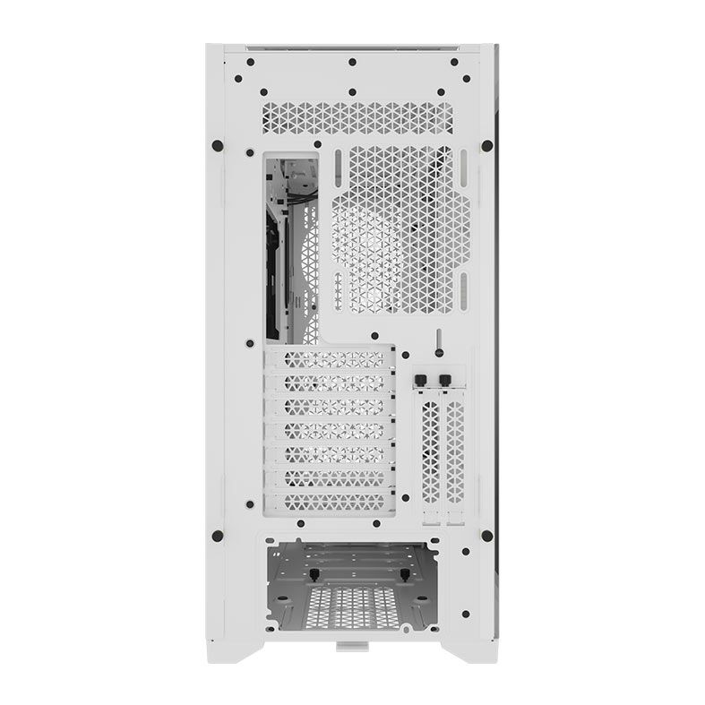 Gabinete Gamer Corsair Airflow 5000D, Mid-Tower, Lateral de Vidro, Branco, CC-9011262-WW