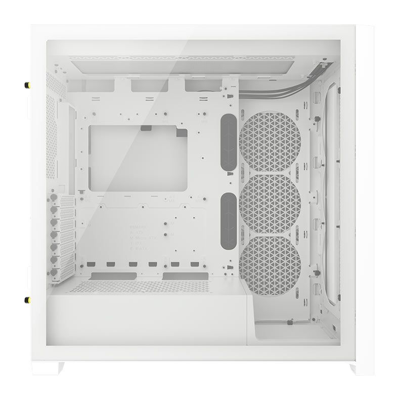 Gabinete Gamer Corsair Airflow 5000D, Mid-Tower, Lateral de Vidro, Branco, CC-9011262-WW
