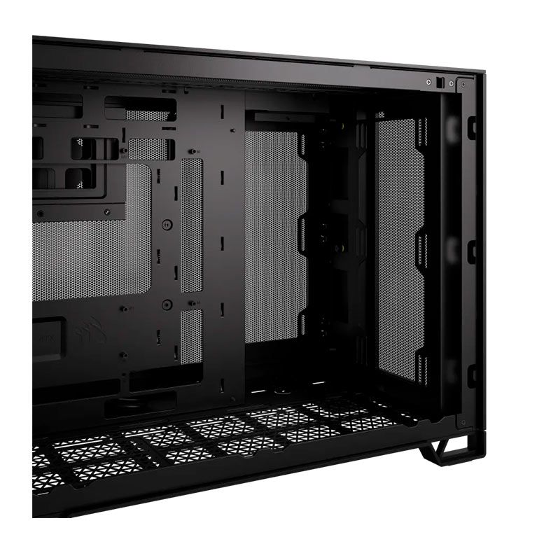 Gabinete Gamer Corsair 2500D Airflow, Mid-Tower, Lateral de Vidro, Preto, CC-9011263-WW