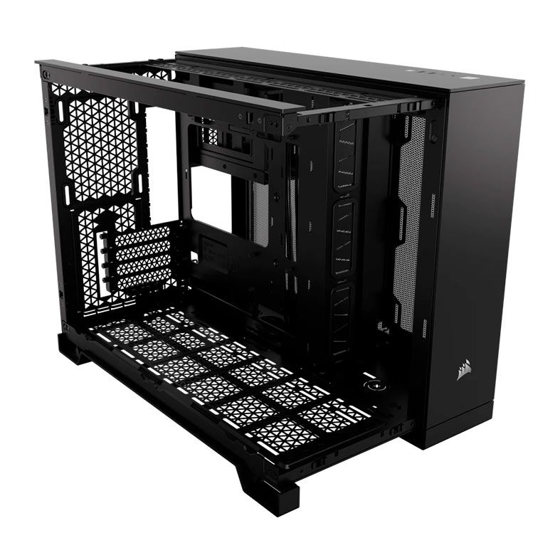 Gabinete Gamer Corsair 2500X Airflow, Mid-Tower, Lateral de Vidro, Preto, CC-9011265-WW