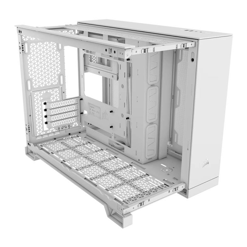 Gabinete Gamer Corsair 2500X, Mid-Tower, Lateral de Vidro, Branco, CC-9011266-WW