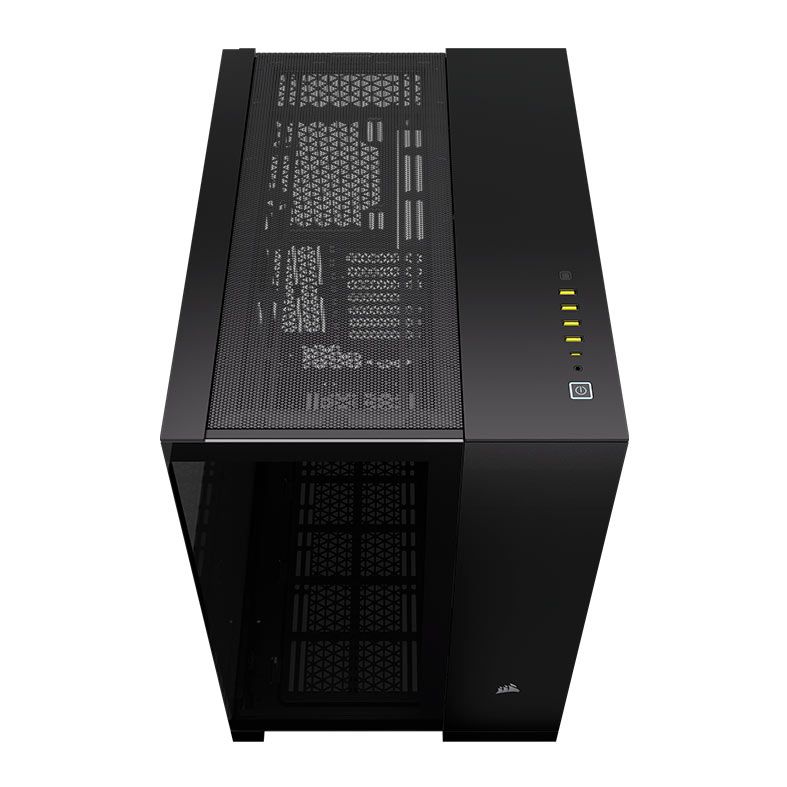 Gabinete Gamer Corsair 6500X RGB, Mid-Tower, Lateral de Vidro, Com 3 Fans, Preto, CC-9011269-WW