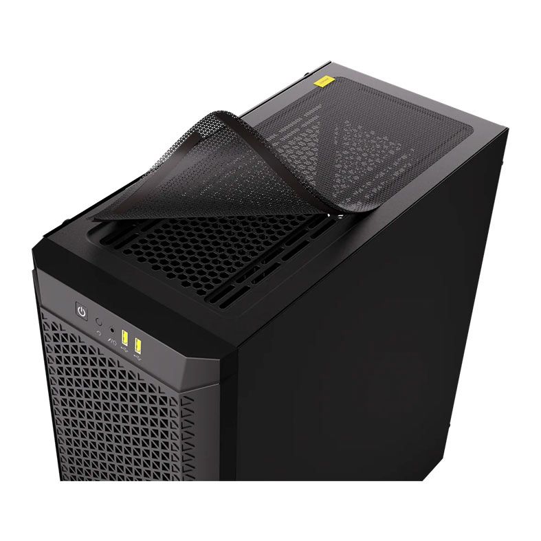 Gabinete Gamer Corsair 480T Airflow, Mid-Tower, Lateral de Vidro, Preto, CC-9011271-WW