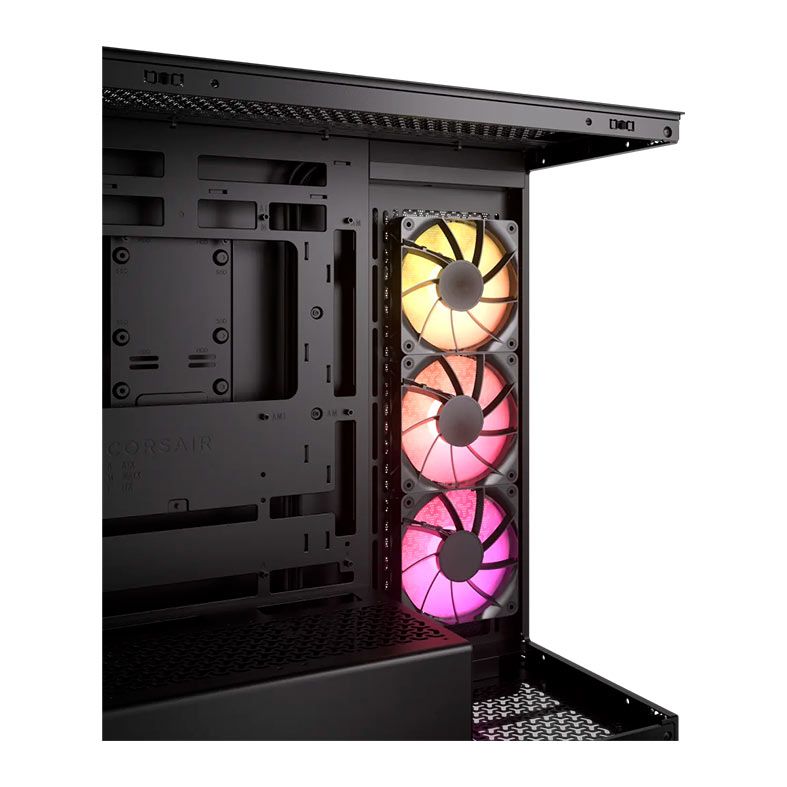 Gabinete Gamer Corsair 3500X, ARGB, Mid-Tower, Lateral de Vidro, Com 3 Fans, Preto, CC-9011278-WW