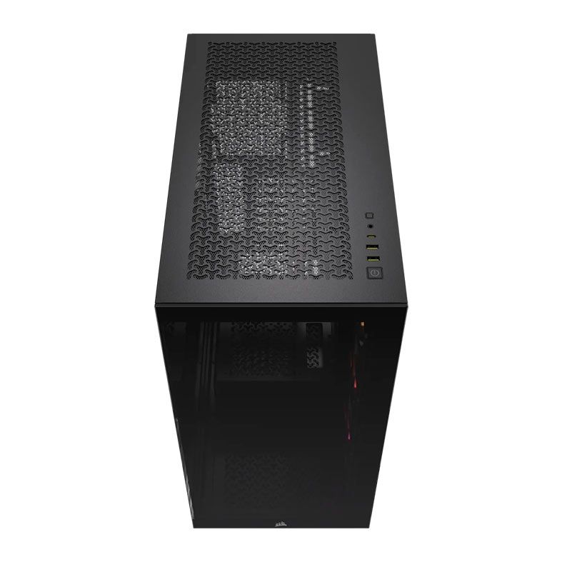 Gabinete Gamer Corsair 3500X, ARGB, Mid-Tower, Lateral de Vidro, Com 3 Fans, Preto, CC-9011278-WW