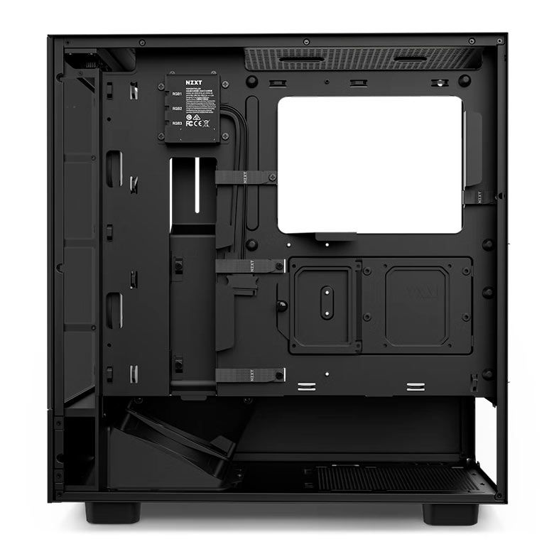 Gabinete Gamer NZXT H5 Elite, RGB, Mid-Tower, Lateral de Vidro, Com 3 Ventoinhas, Preto, CC-H51EB-01