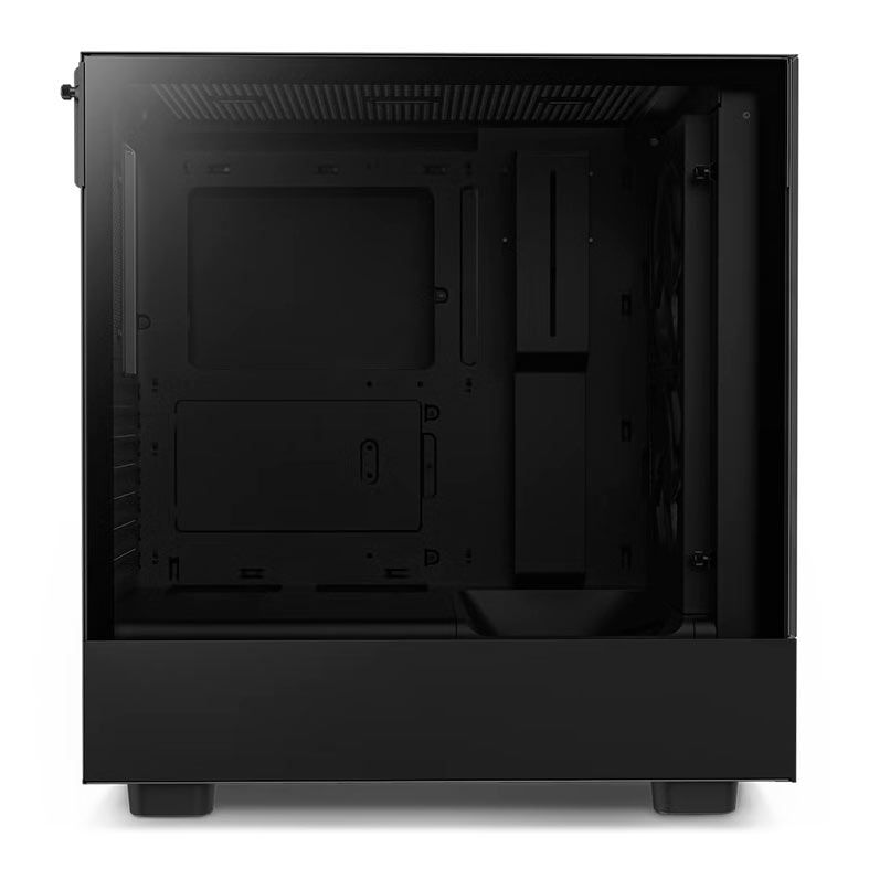 Gabinete Gamer NZXT H5 Elite, RGB, Mid-Tower, Lateral de Vidro, Com 3 Ventoinhas, Preto, CC-H51EB-01