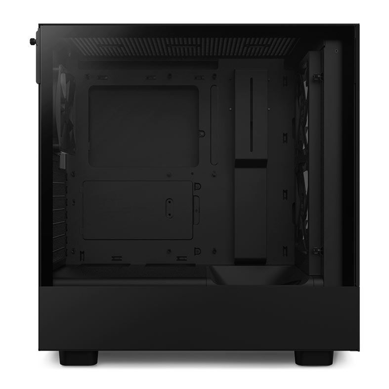 Gabinete Gamer NZXT H5 Flow RGB, Mid-Tower, Lateral de Vidro, Com 4 Fans, Preto, CC-H51FB-R1