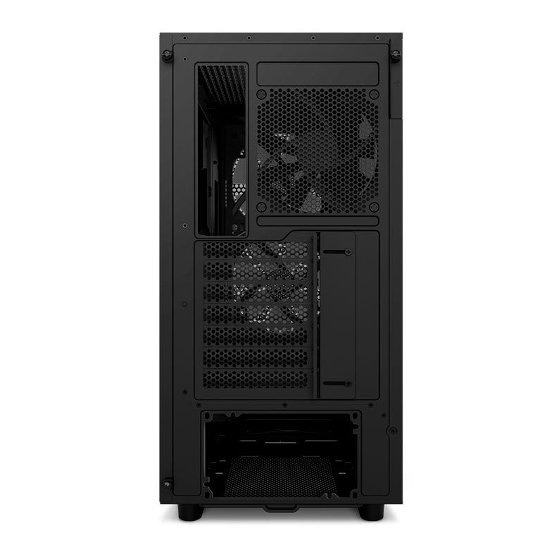 Gabinete Gamer NZXT H5 Flow RGB, Mid-Tower, Lateral de Vidro, Com 4 Fans, Preto, CC-H51FB-R1