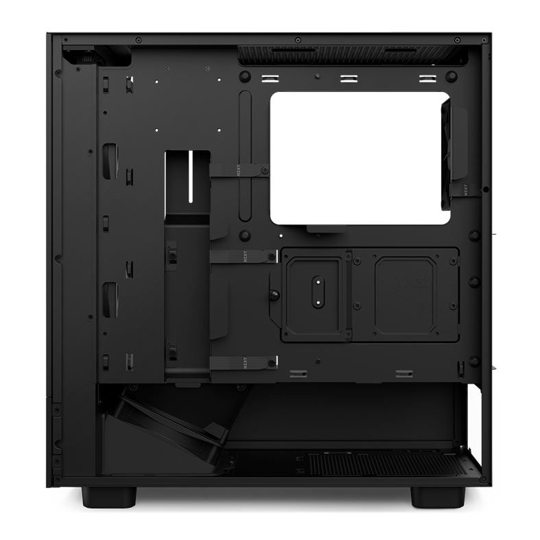 Gabinete Gamer NZXT H5 Flow RGB, Mid-Tower, Lateral de Vidro, Com 4 Fans, Preto, CC-H51FB-R1