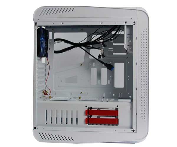 Gabinete Gamer Xtrike DESERTIC Janela/Acrilico Branco, CCIGABIG9W