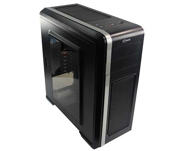 Gabinete Gamer Xtrike WIZARD Janela/Acrilico Preto, CCIGABIX01