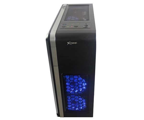 Gabinete Gamer Xtrike WIZARD Janela/Acrilico Preto, CCIGABIX01
