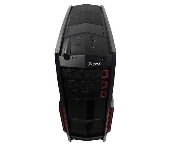 Gabinete Gamer Xtrike GIANT Janela/Acrilico Preto, CCIGABIX02