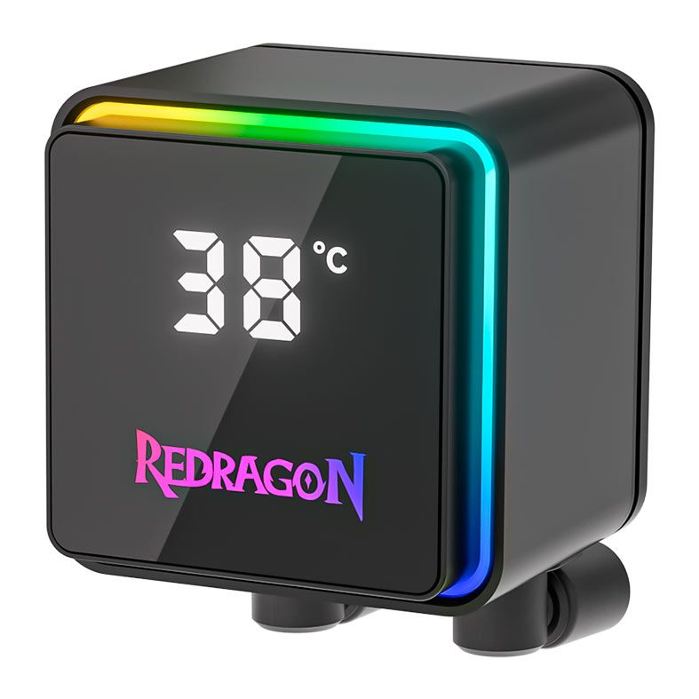 Water Cooler Redragon CCW-3017, ARGB, 360mm, Preto, CCW-3017