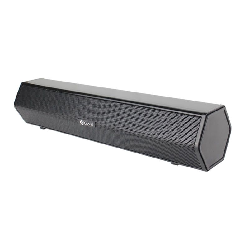 Caixa de Som Kisonli Crystalecho I620, 6W, USB, Preto, CEC-I620-BL09