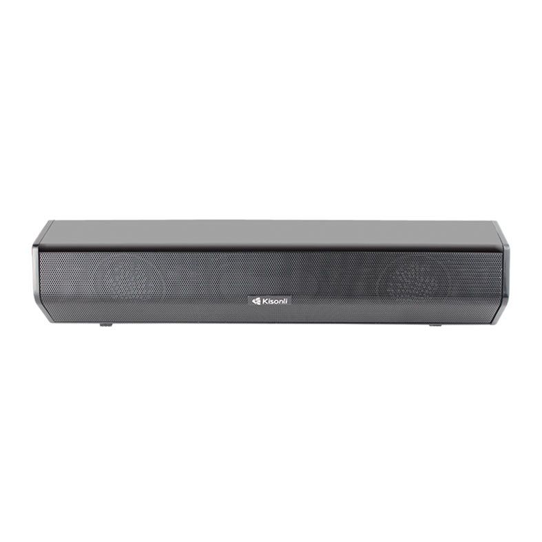 Caixa de Som Kisonli Crystalecho I620, 6W, USB, Preto, CEC-I620-BL09
