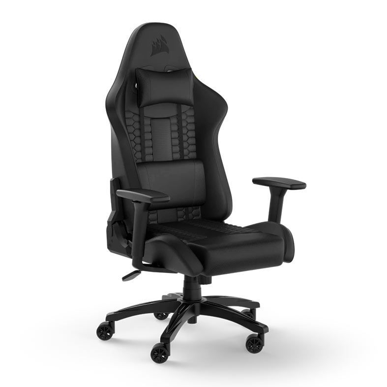Cadeira Gamer Corsair TC100 Relaxed Leatherette, Preto, CF-9010050-WW