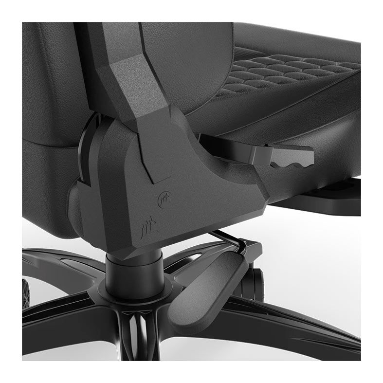 Cadeira Gamer Corsair TC100 Relaxed Leatherette, Preto, CF-9010050-WW