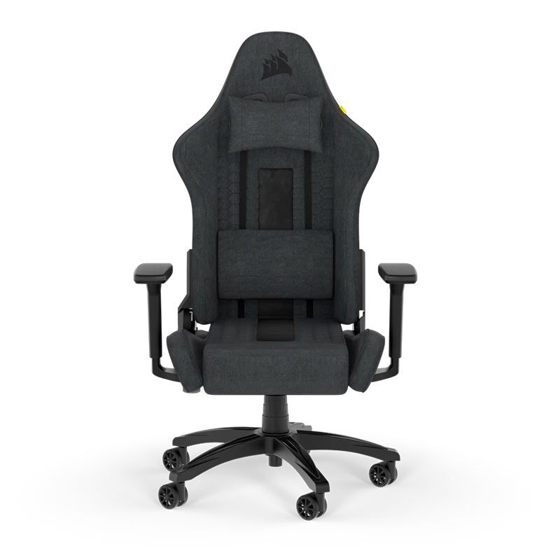 Cadeira Gamer Corsair TC100 Relaxed Fabric, Preto e Cinza, CF-9010052-WW