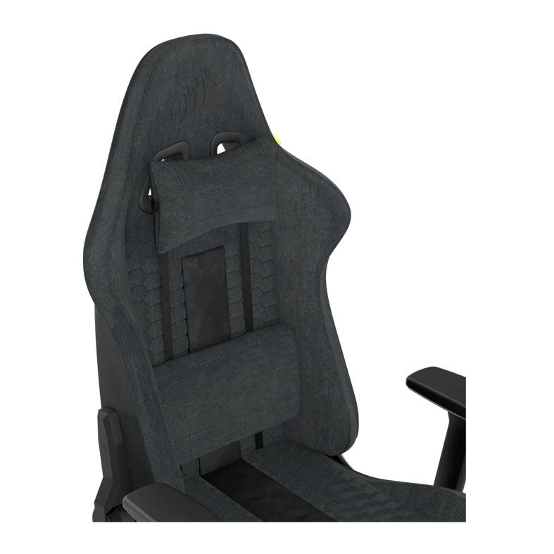 Cadeira Gamer Corsair TC100 Relaxed Fabric, Preto e Cinza, CF-9010052-WW