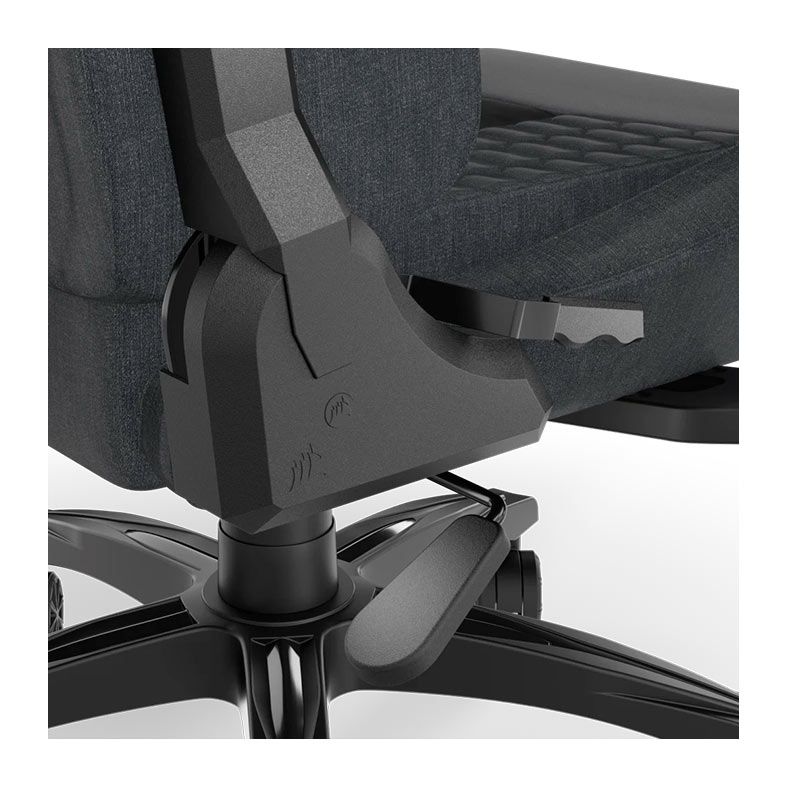 Cadeira Gamer Corsair TC100 Relaxed Fabric, Preto e Cinza, CF-9010052-WW
