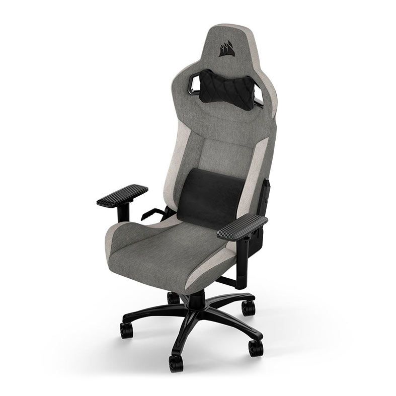 Cadeira Gamer Corsair T3 Rush Fabric, Cinza e Branco, CF-9010058-WW