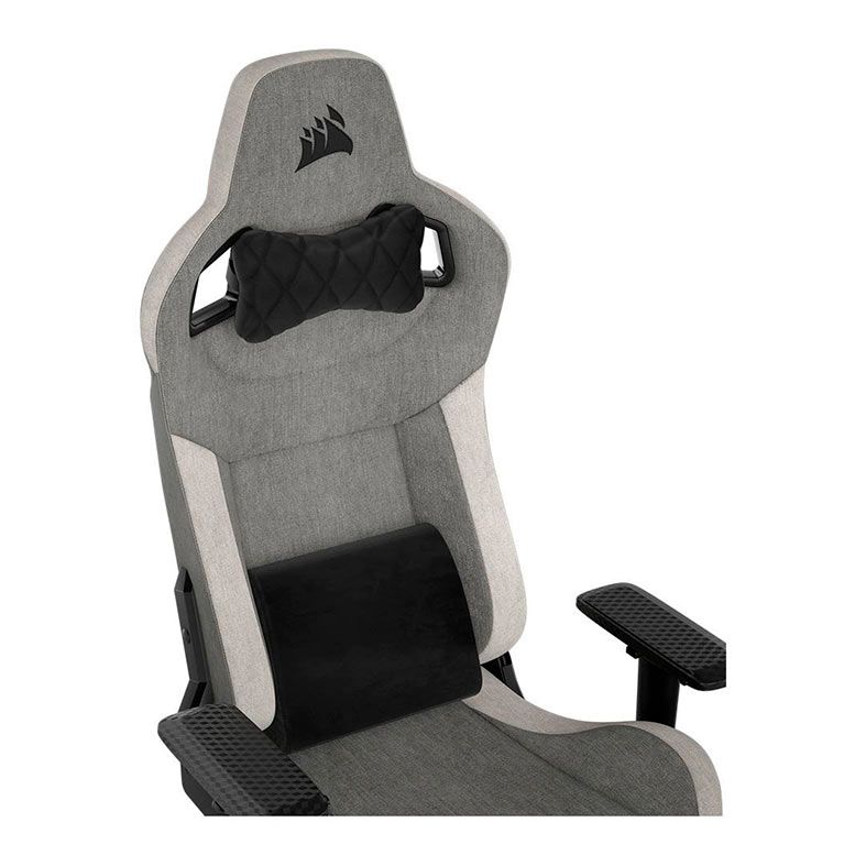 Cadeira Gamer Corsair T3 Rush Fabric, Cinza e Branco, CF-9010058-WW