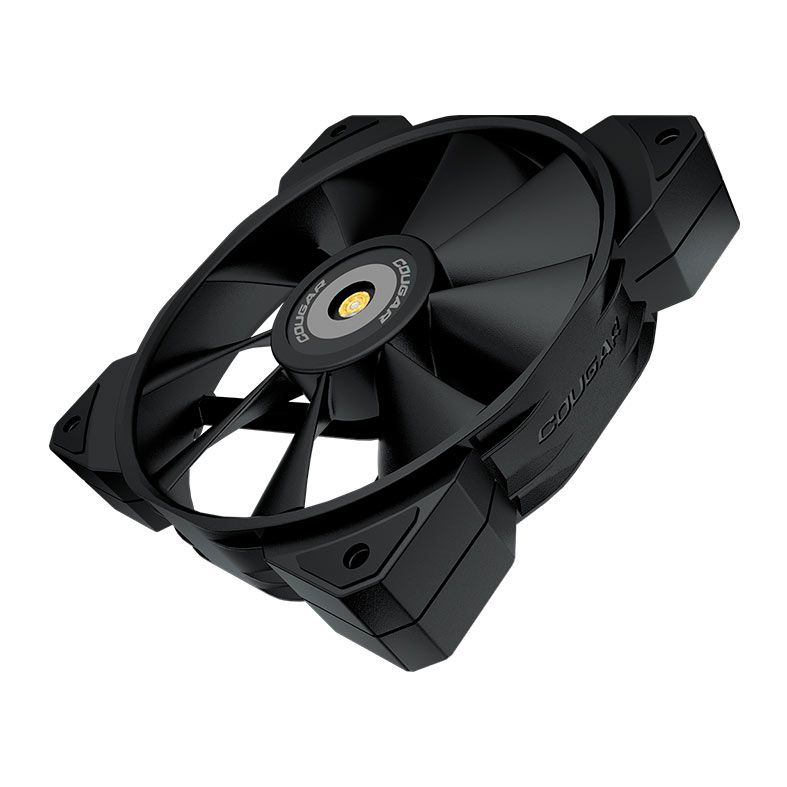 Kit Ventoinhas Cougar MHP 120, 3x120mm, Preta, CF-MHP12HB3