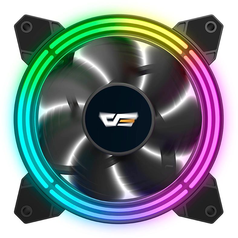 Kit Ventoinhas Aigo DarkFlash CF11 Pro 5in1, ARGB, 5x120mm, CF11-PRO-5IN1