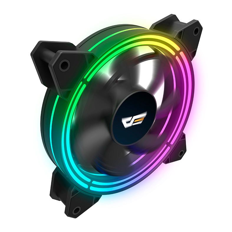 Kit Ventoinhas Aigo DarkFlash CF11 Pro 5in1, ARGB, 5x120mm, CF11-PRO-5IN1