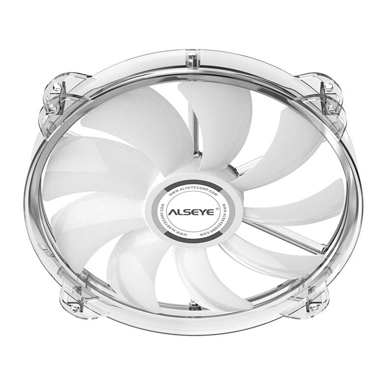 Ventoinha Alseye CF200, ARGB, 200mm, Branco, CF200