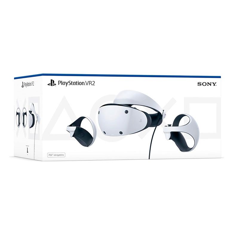 Oculos de Realidade Virtual Playstation VR2 Para PS5, Branco, CFI