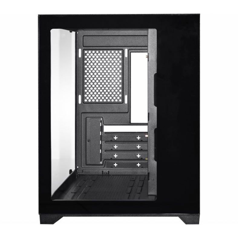Gabinete Gamer K-MEX CG-xxAD, Mid-Tower, Lateral de Vidro, Preto, CG01ADRH001CB0X