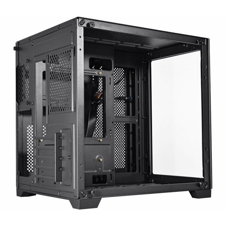 Gabinete Gamer K-MEX CG-xxAD, Mid-Tower, Lateral de Vidro, Preto, CG01ADRH001CB0X
