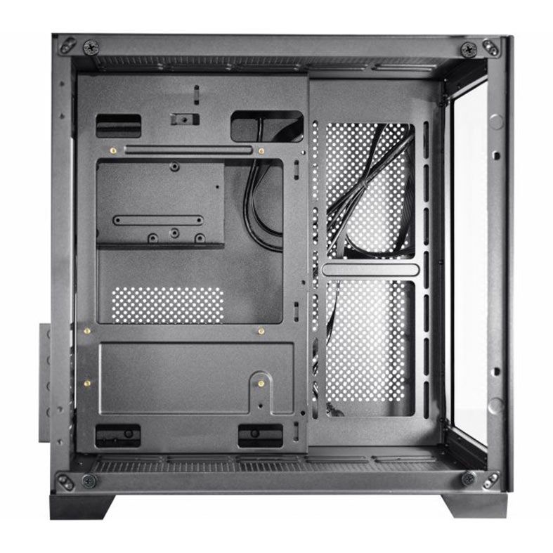 Gabinete Gamer K-MEX CG-xxAD, Mid-Tower, Lateral de Vidro, Preto, CG01ADRH001CB0X