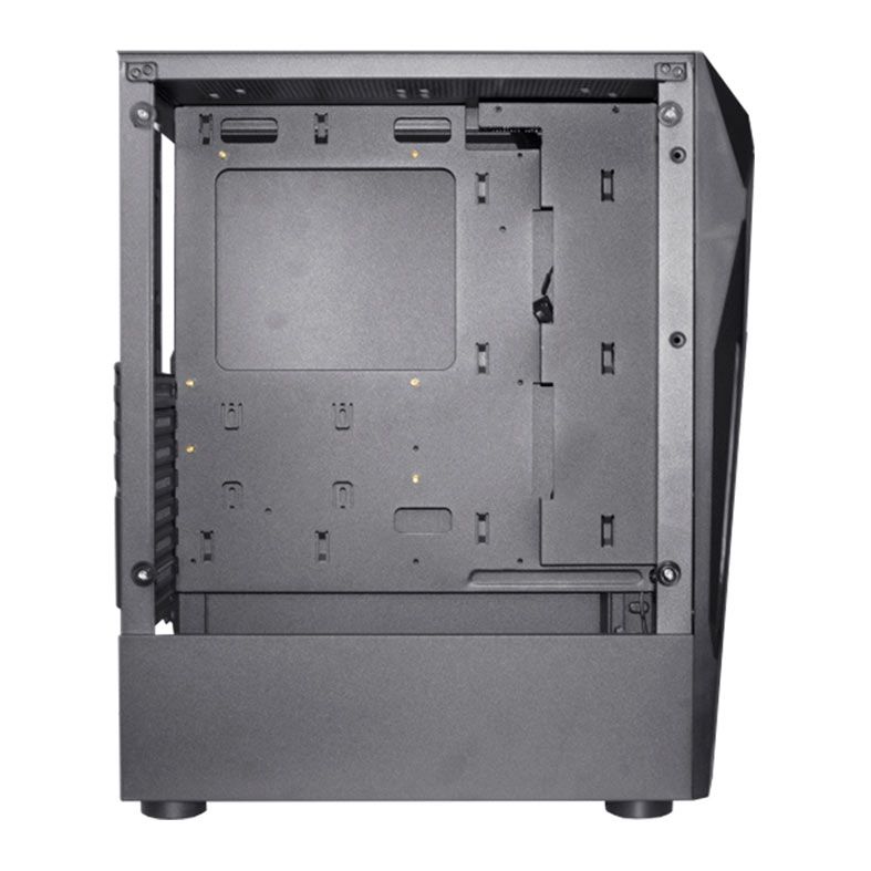 Gabinete Gamer K-MEX CG-xxKF, RGB, Mid-Tower, Lateral de Vidro, Preto, CG01KFRH0010B0X