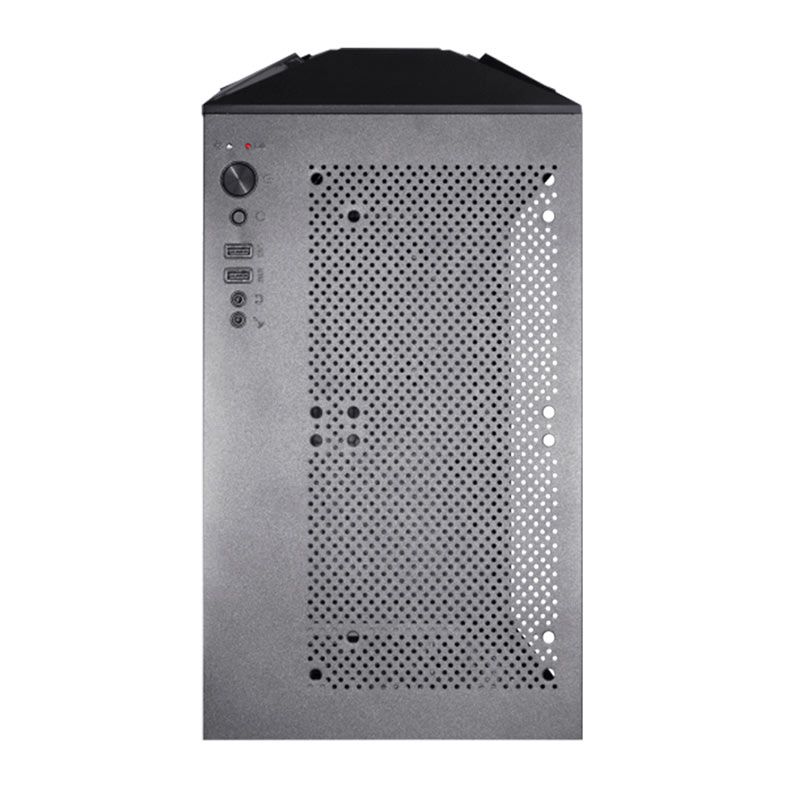 Gabinete Gamer K-MEX CG-xxKF, RGB, Mid-Tower, Lateral de Vidro, Preto, CG01KFRH0010B0X
