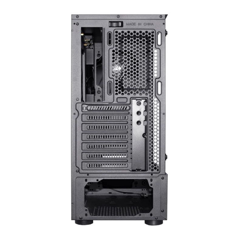Gabinete Gamer K-MEX CG-xxKF, RGB, Mid-Tower, Lateral de Vidro, Preto, CG01KFRH0010B0X