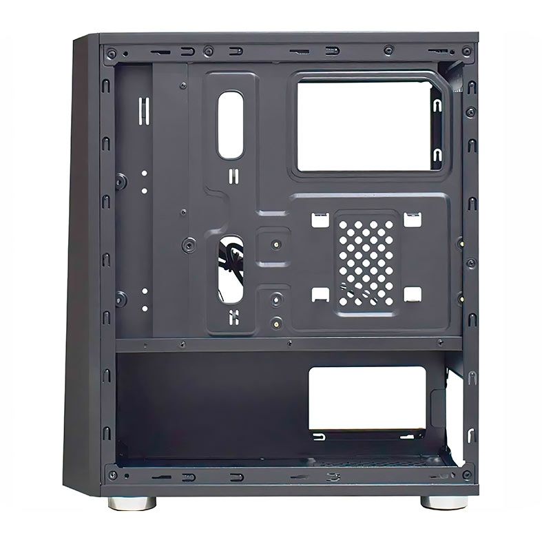 Gabinete Gamer K-MEX CG-xxKT, RGB, Mid-Tower, Lateral de Vidro, Preto, CG01KTRH0010B0X