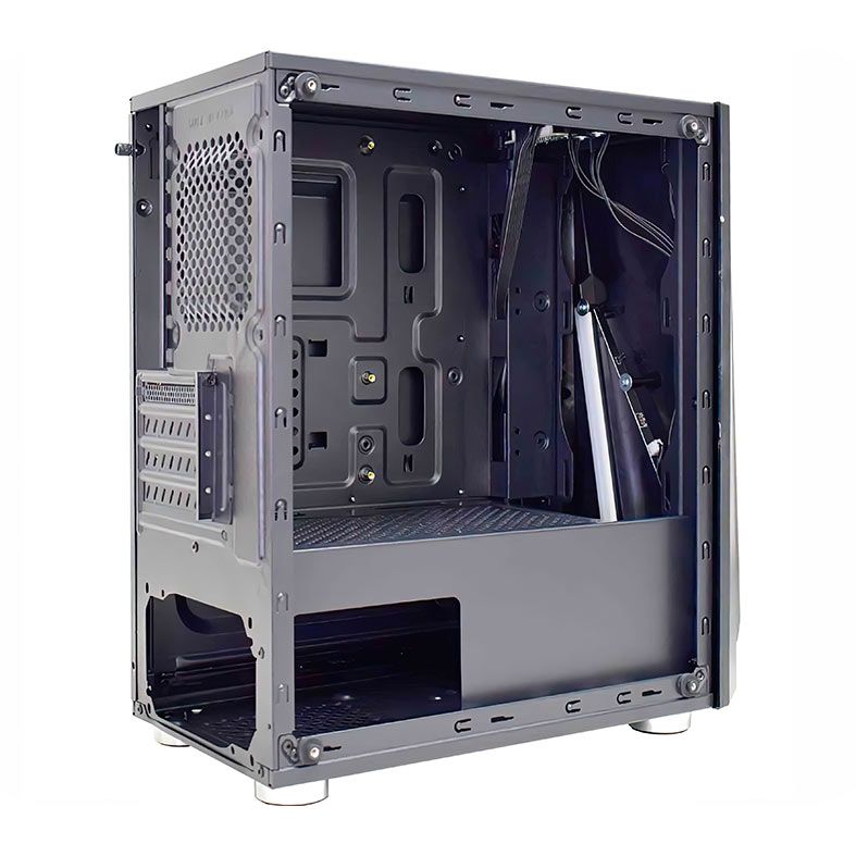 Gabinete Gamer K-MEX CG-xxKT, RGB, Mid-Tower, Lateral de Vidro, Preto, CG01KTRH0010B0X