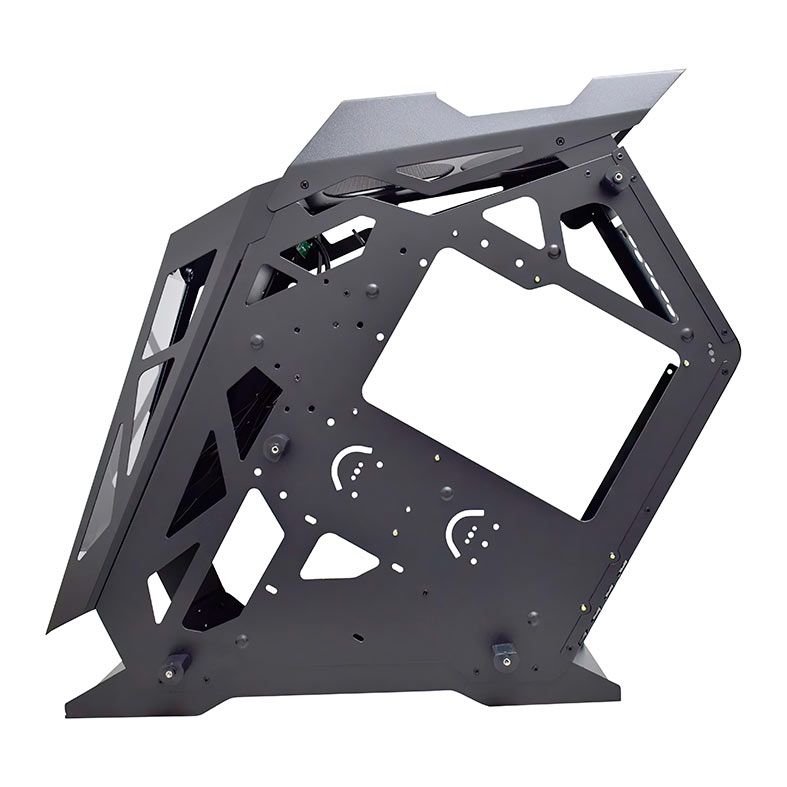 Gabinete Gamer K-MEX CG-01PQ, Lateral de Vidro, Preto, CG01PQRH001CB0X
