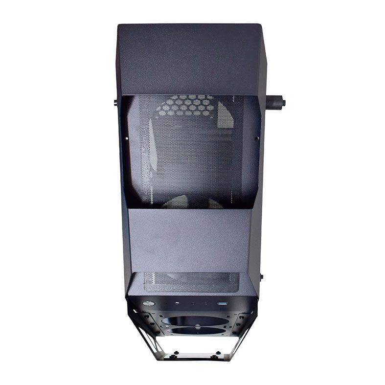 Gabinete Gamer K-MEX CG-01PQ, Lateral de Vidro, Preto, CG01PQRH001CB0X