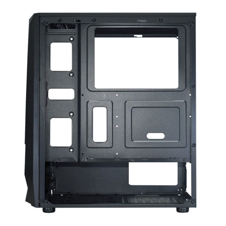 Gabinete Gamer K-MEX CG-xxTJ, RGB, Mid-Tower, Lateral de Vidro, Preto, CG01TJRH001CB0X