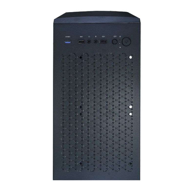 Gabinete Gamer K-MEX CG-xxTJ, RGB, Mid-Tower, Lateral de Vidro, Preto, CG01TJRH001CB0X