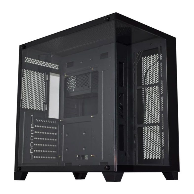 Gabinete Gamer K-MEX CG-02J1 Aquario Ghost Shark, Mid-Tower, Lateral De Vidro, Preto, CG02J1RH001CB0X