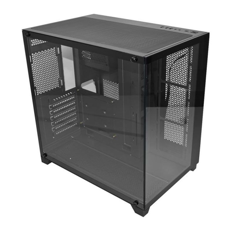 Gabinete Gamer K-MEX CG-02J1 Aquario Ghost Shark, Mid-Tower, Lateral De Vidro, Preto, CG02J1RH001CB0X