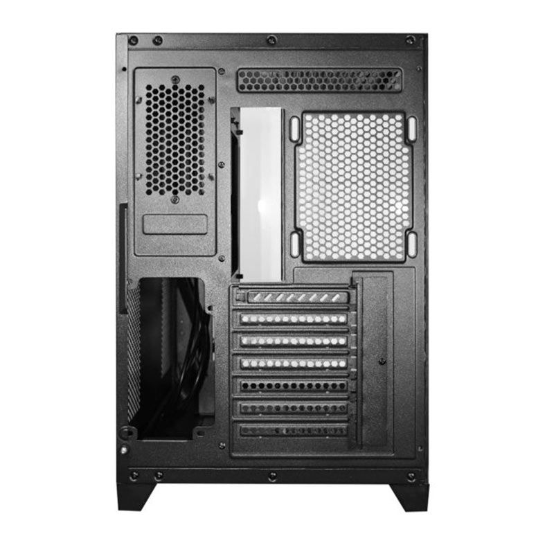 Gabinete Gamer K-MEX CG-02J1 Aquario Ghost Shark, Mid-Tower, Lateral De Vidro, Preto, CG02J1RH001CB0X
